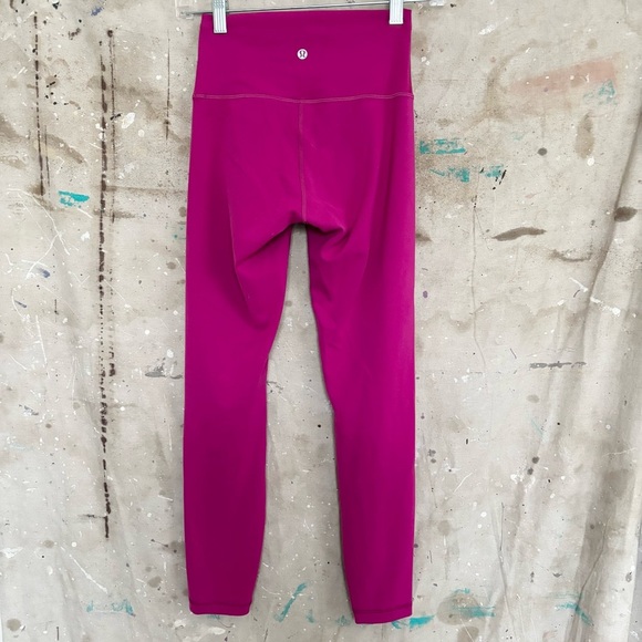Lululemon Wunder Train High-Rise Tight 25" Leggings, Ripened Raspberry - Picture 5 of 6